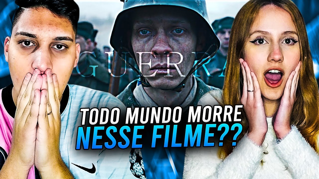*PRECISAMOS ASSISTIR* A Realidade da Guerra | Nada de Novo no Front - REACT EM CASAL