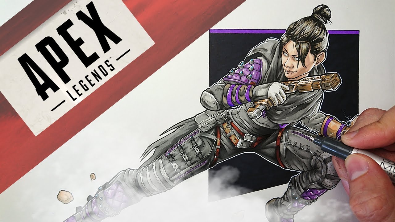 Drawing | WRAITH | APEX LEGENDS