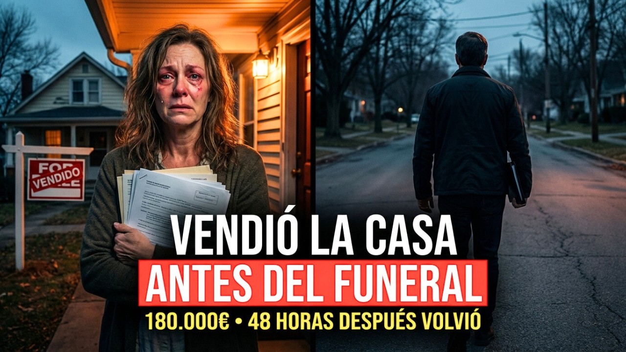 El hermano vendió la casa por 180.000€ antes del funeral… 48 horas después volvió