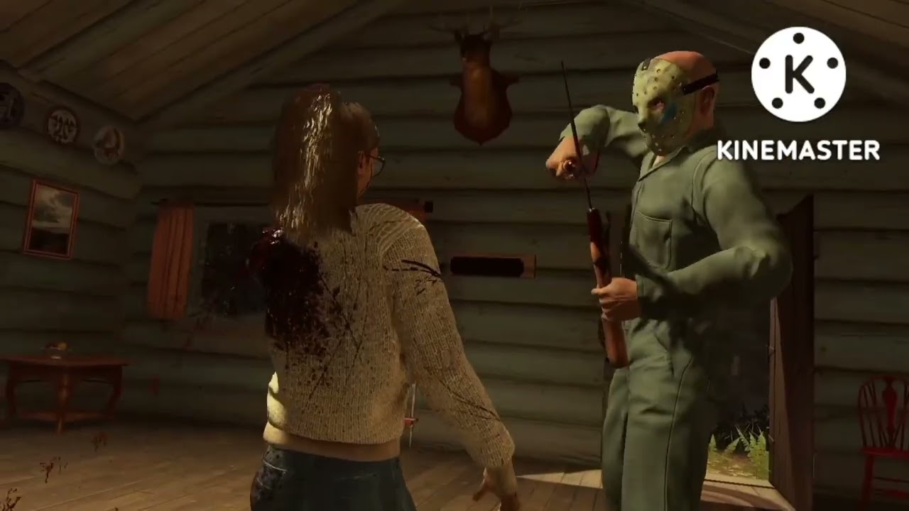 Friday 13th The Game: ALL Roy Burns (Jason Part 5)Weapon Kills.