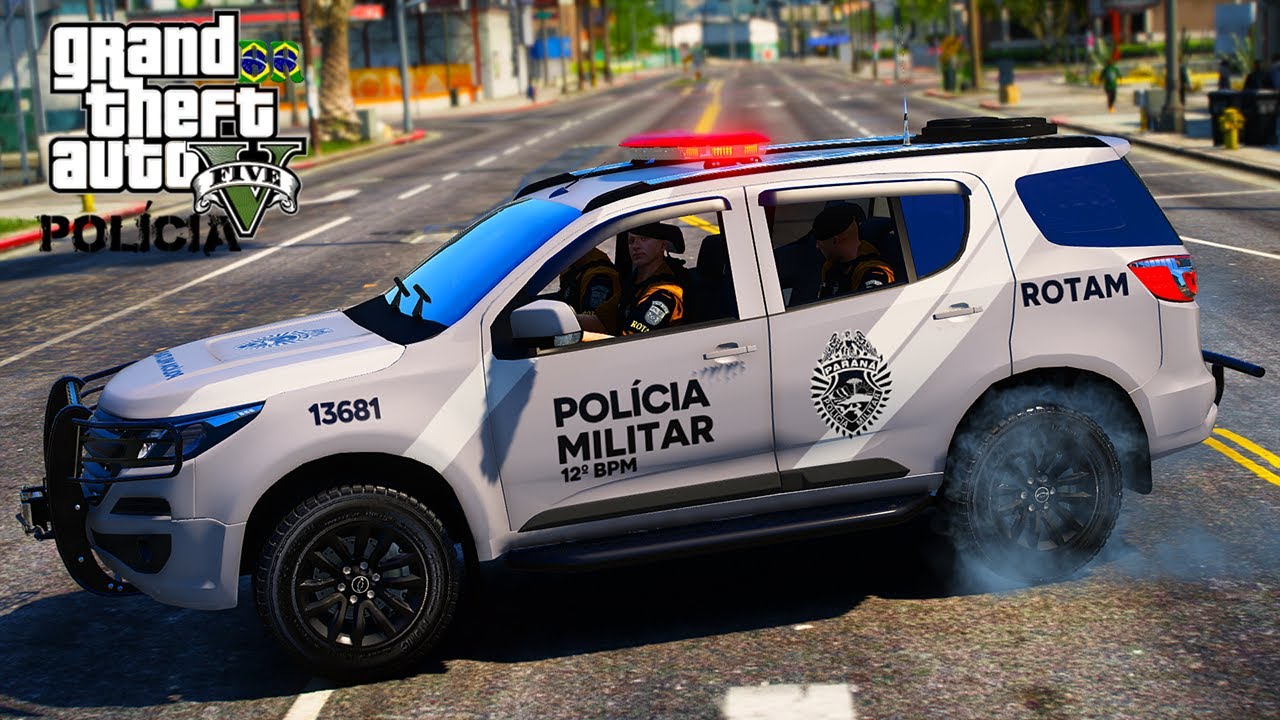 POLICIAIS DA ROTAM EM ACOMPANHAMENTO! | Rondas Ostensivas Tático Móvel | GTA 5 PMPR