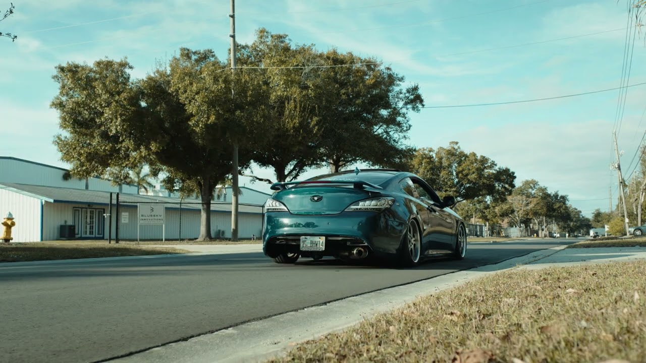 BK2 3.8 Genesis Coupe with custom single exit