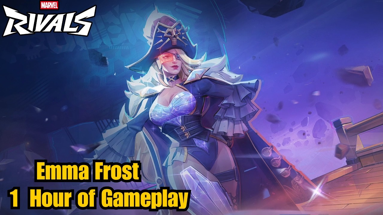 Emma Frost Black Queen of the Marauders 1 Hour of Gameplay | Marvel Rivals | Season 6.5