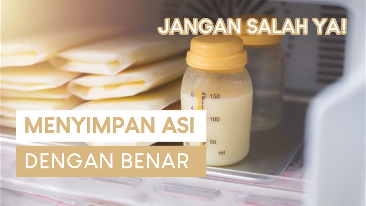 MANTUL! Inilah 5 CARA AMAN SIMPAN Asi Di Kulkas