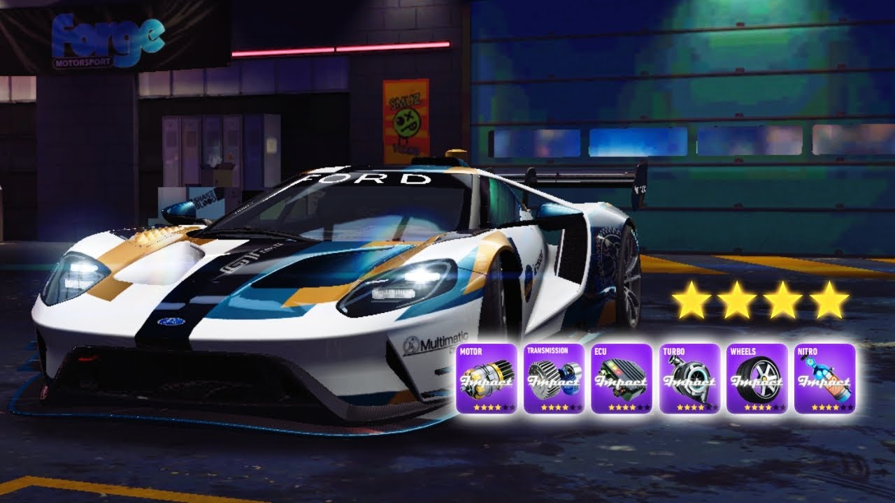 UPGRADING FORD MK II To 4 STARS MAXED!!! | NFS: No Limits (TU 079)