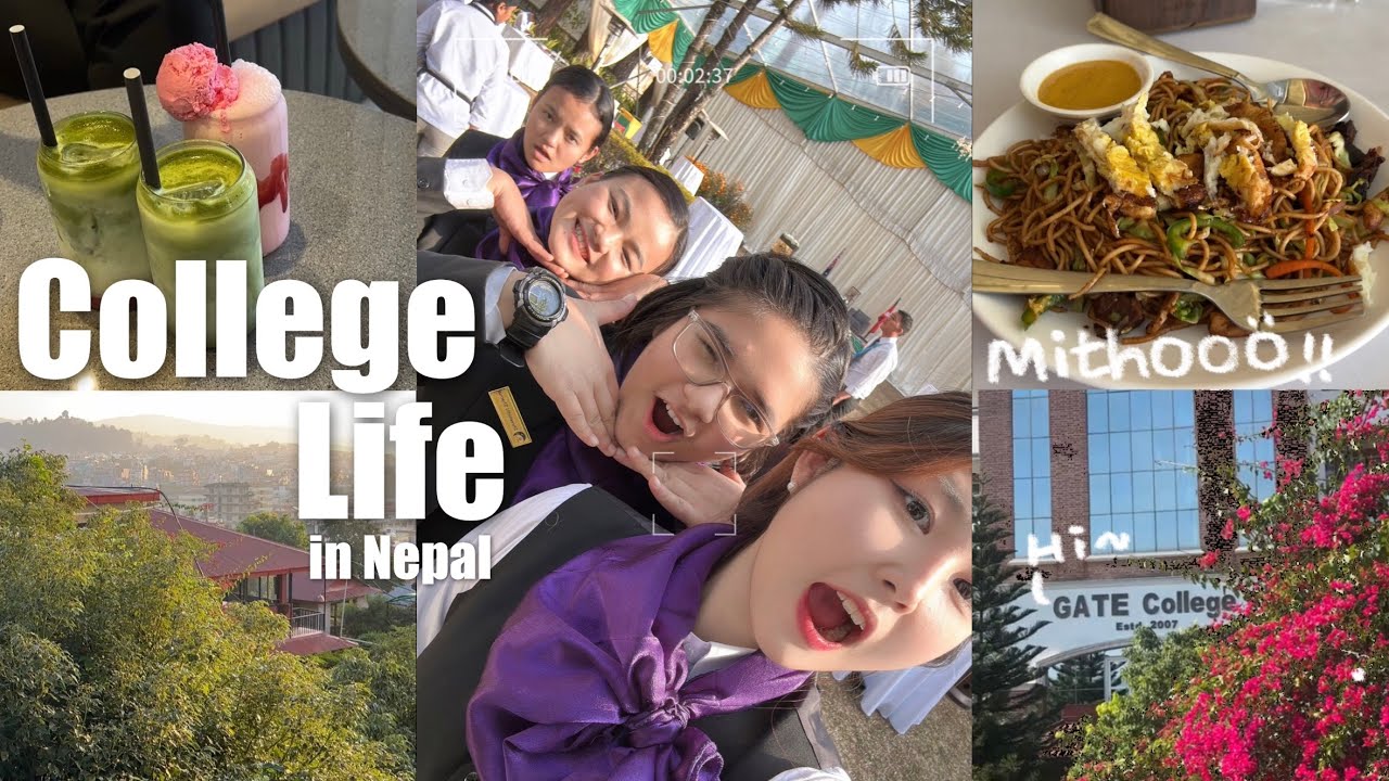 Nepal&rsquo;s College VLOG🇳🇵 네팔 대학생활 엿보기📚 Unfiltered college vibes