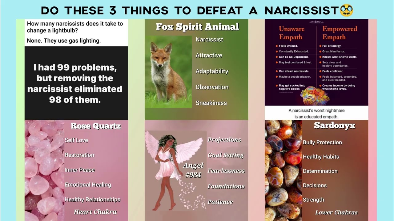 DO THESE 3 THINGS TO DEFEAT A NARCISSIST🥸