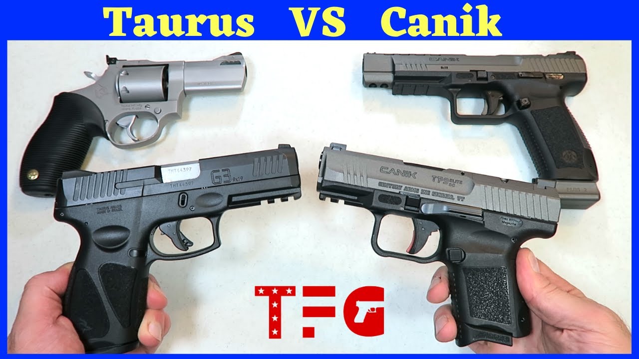 Taurus VS Canik - Сравнение пистолетов - TheFirearmGuy
