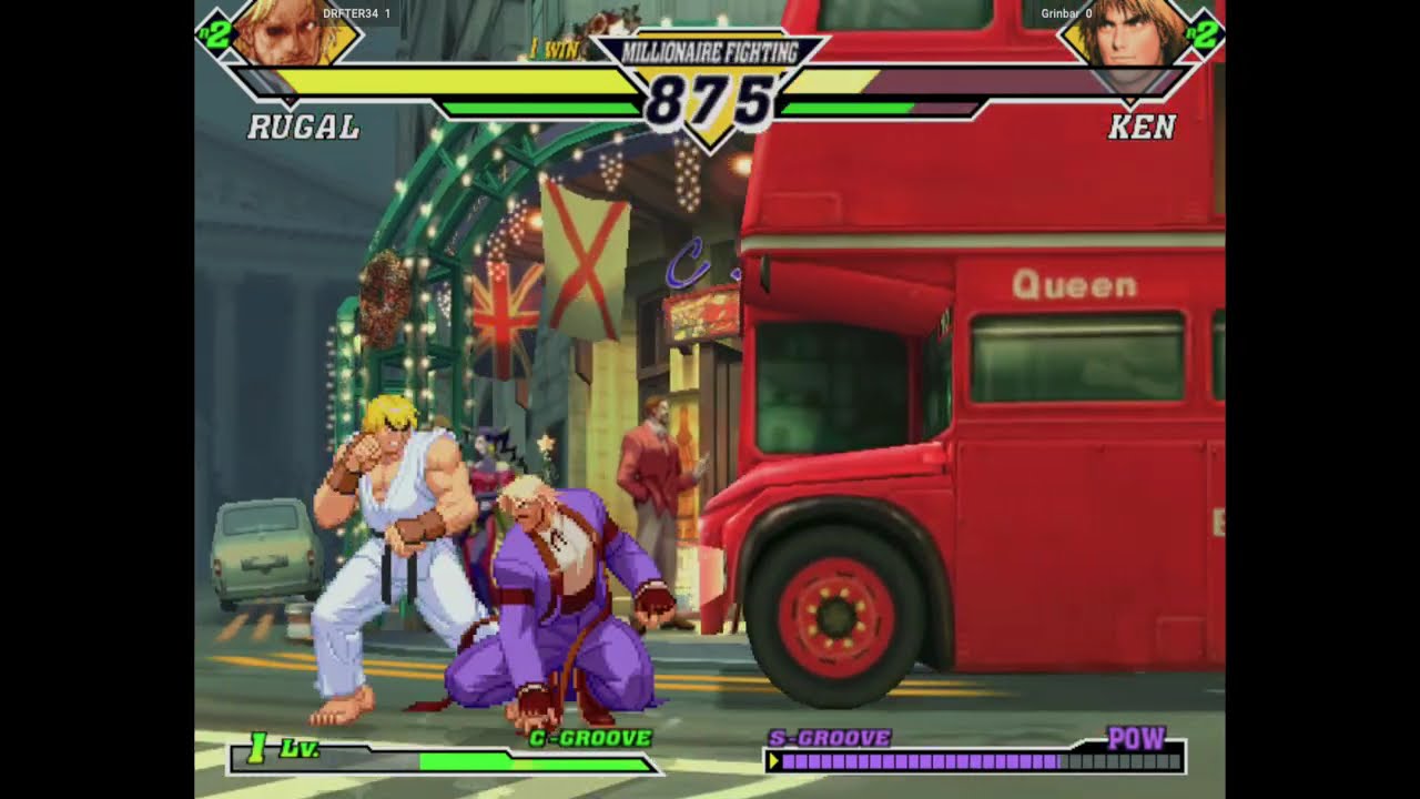 Capcom Vs. SNK 2 - DRFTER34 VS Grinbar 🇺🇸🇺🇸 Fightcade 2 #fightcade2 #fightcade #capcom #snk
