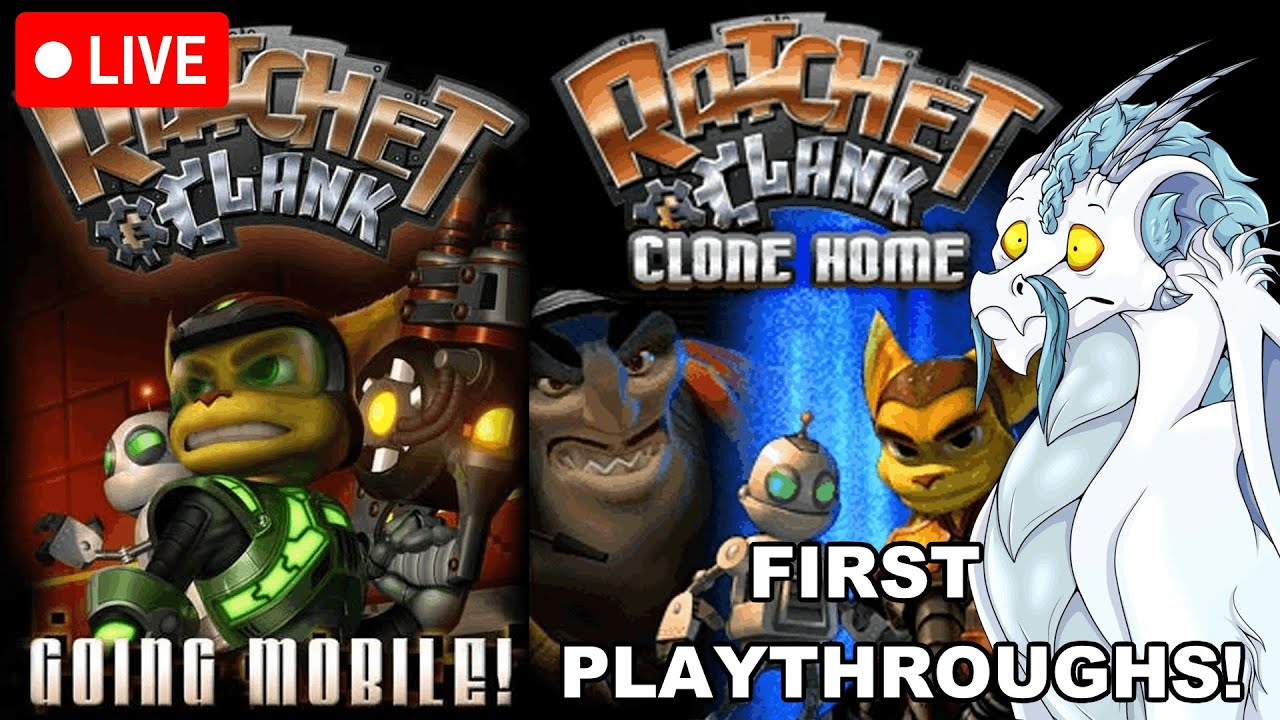 Playing Ratchet & Clank: Going Mobile and Clone Home for the FIRST TIME EVER!