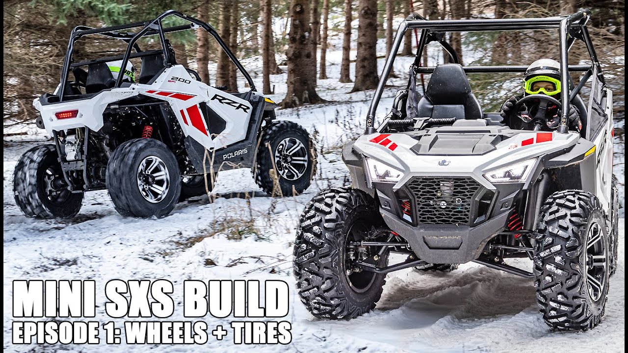 Большие колеса и шины! Сборка Polaris RZR 200 — выпуск 01 — Установка и тестирование внедорожных ...