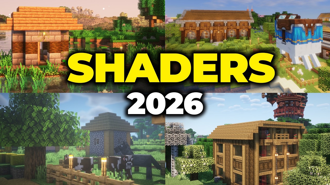 Лучшие шейдеры для Minecraft (2026)