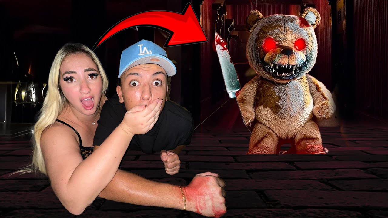 EVIL STUFFED ANIMAL ATTACKED US!!!