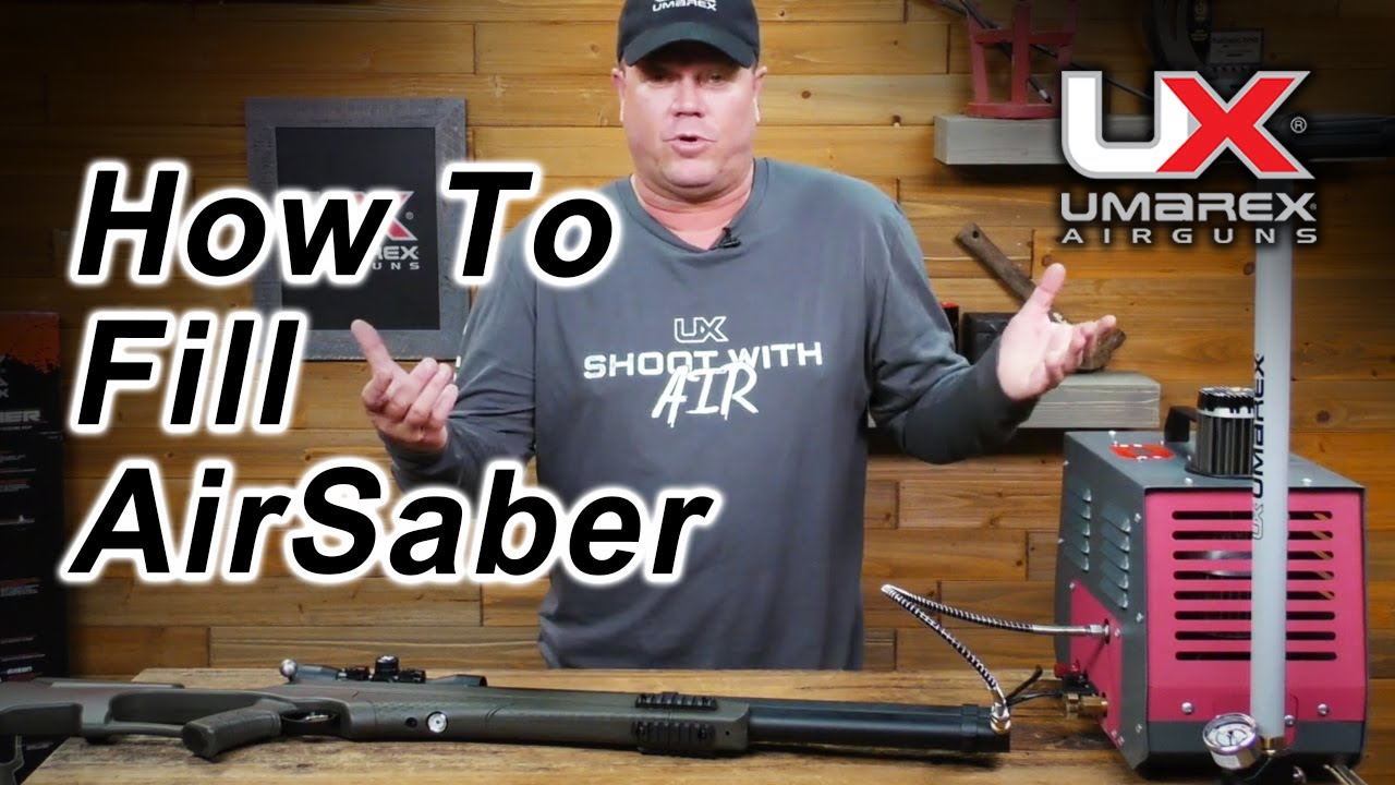 How to Fill the AirSaber Air Archery Arrow Rifle : Umarex Airguns