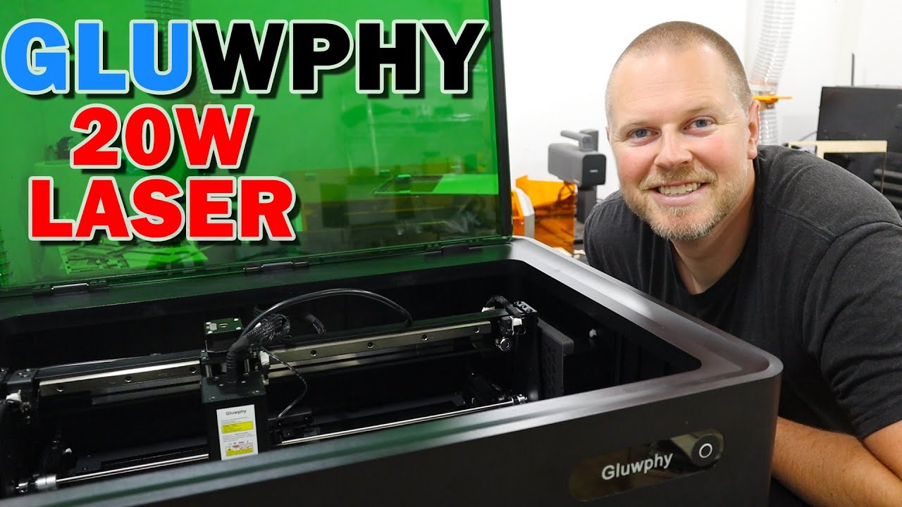 Gluwphy All in One 20W Laser Engraver