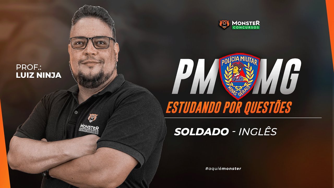 Concurso PM MG Soldado - Inglês - Estudando Por Questões