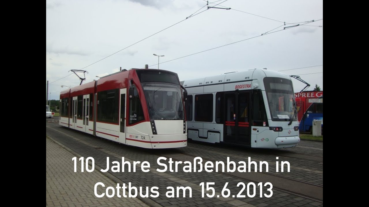 110 Jahre Straßenbahn in Cottbus am 15.6.2013