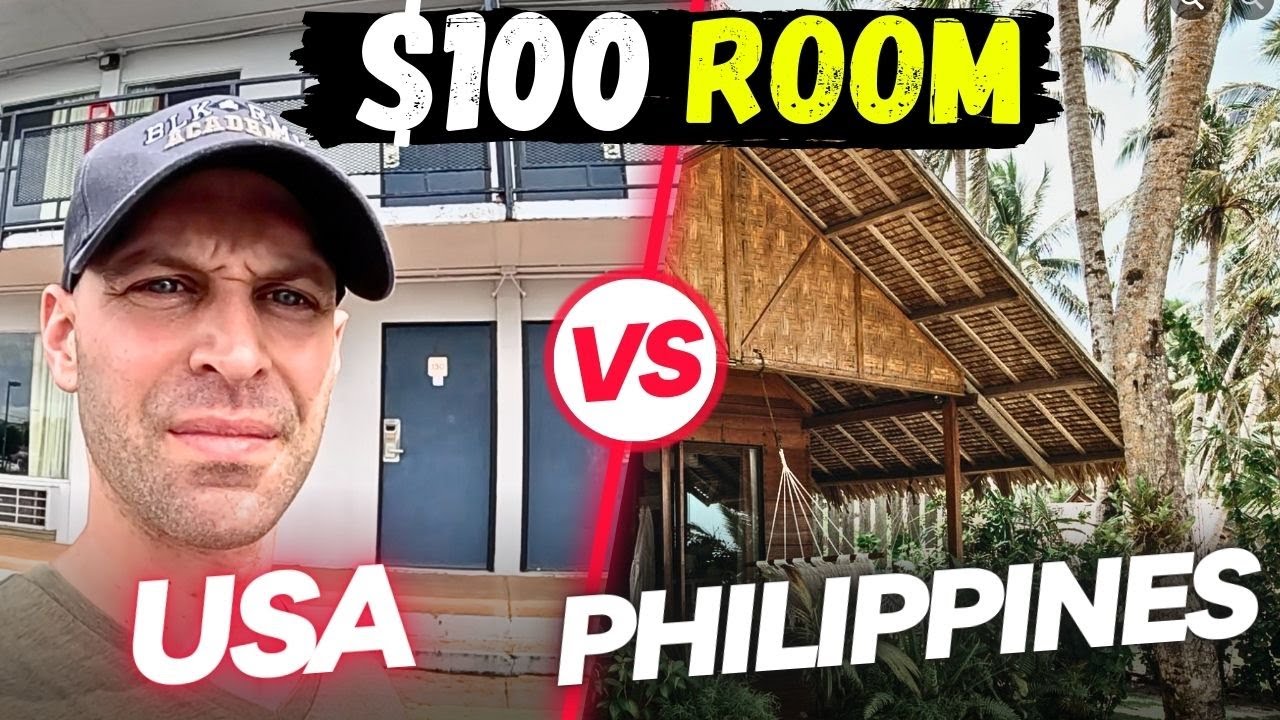 I’ll Never Return Here | $100 Room in Philippines vs USA