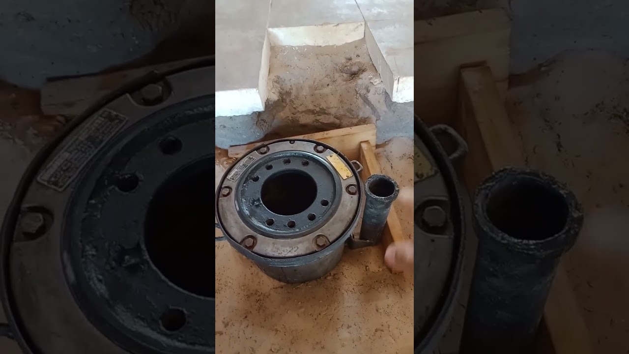 Rotary inground lift install.
