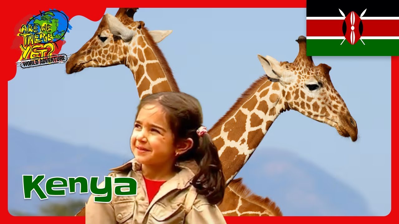 🦒 Kids Visit the Giraffe Center in Kenya! 🇰🇪 | Travelling With Kids @travelkidsTVSHow