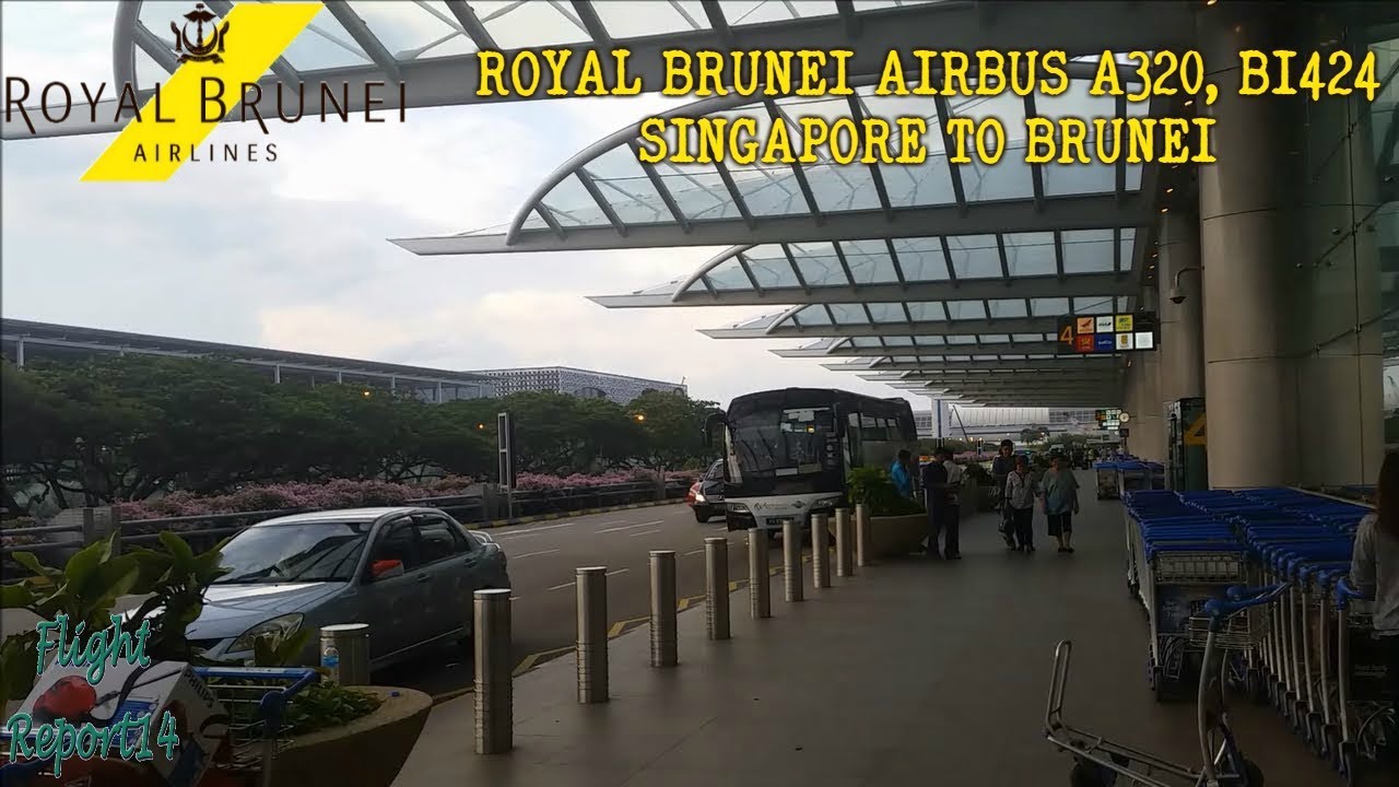 ROYAL BRUNEI BI424 | BRUNEI TO SINGAPORE | ECONOMY CLASS | AIRBUS A320