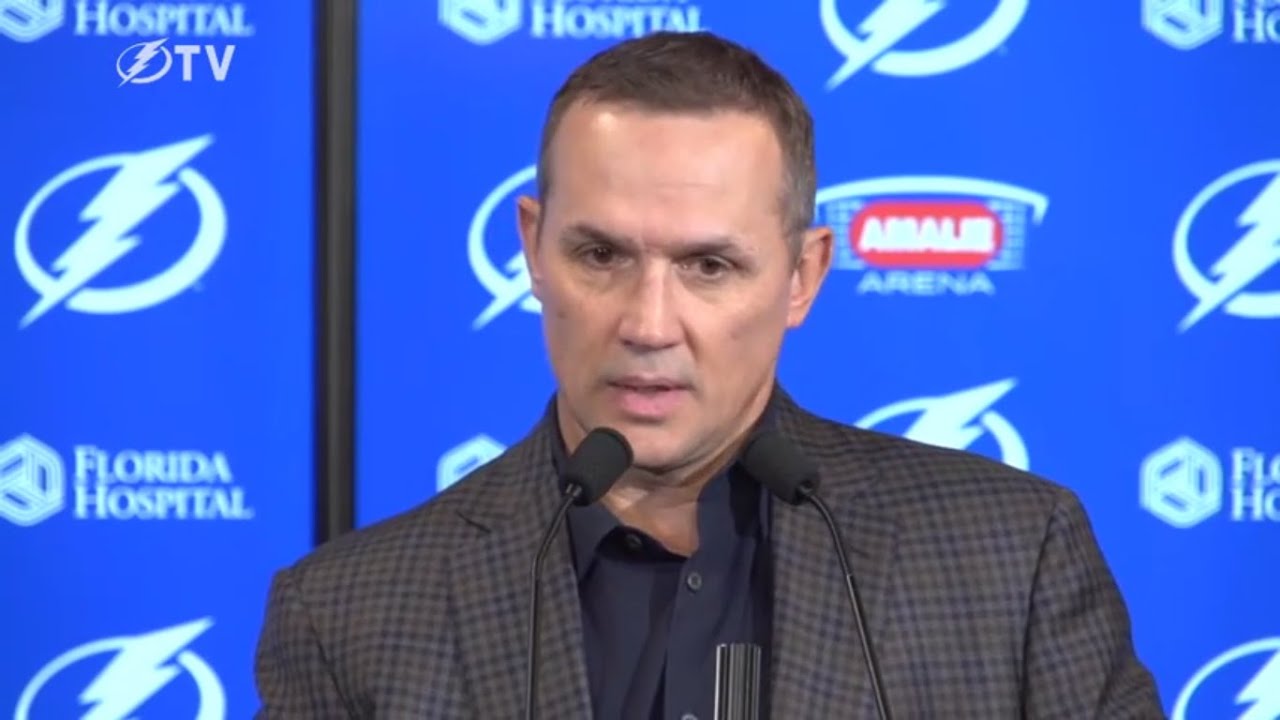 Steve Yzerman press conference on Jonathan Drouin situation