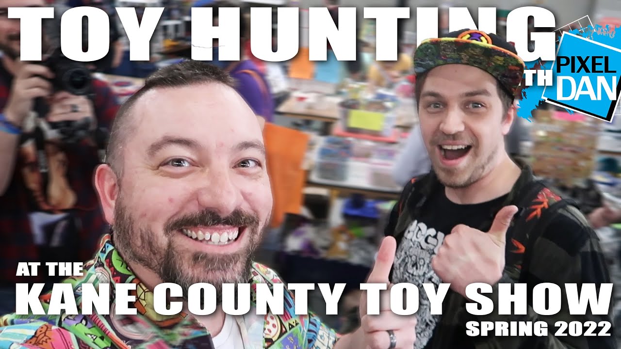 TOY HUNTING with Pixel Dan at Chicago Toy Show Spring 2022