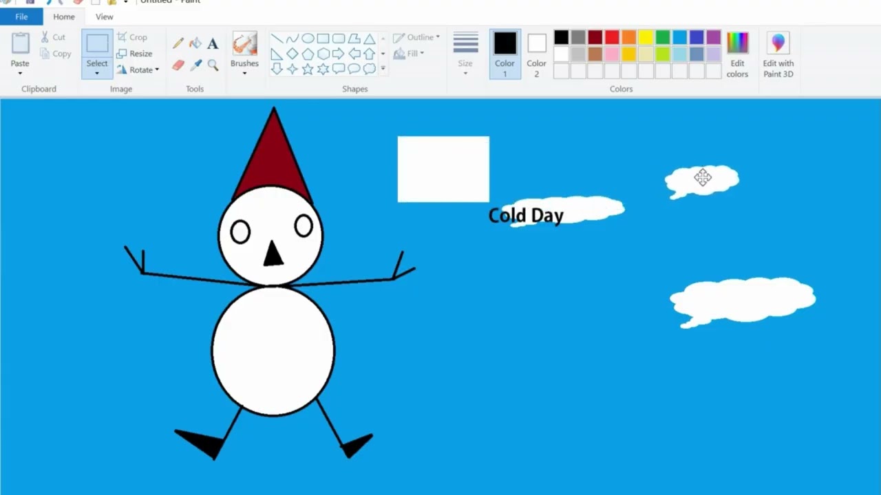 Computer Class 3 Chapter 3 (Selecting a Drawing/Text)