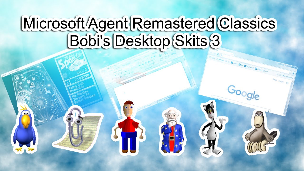 Microsoft Agent Remastered Classics - Bobi's Desktop Skits Episode 3