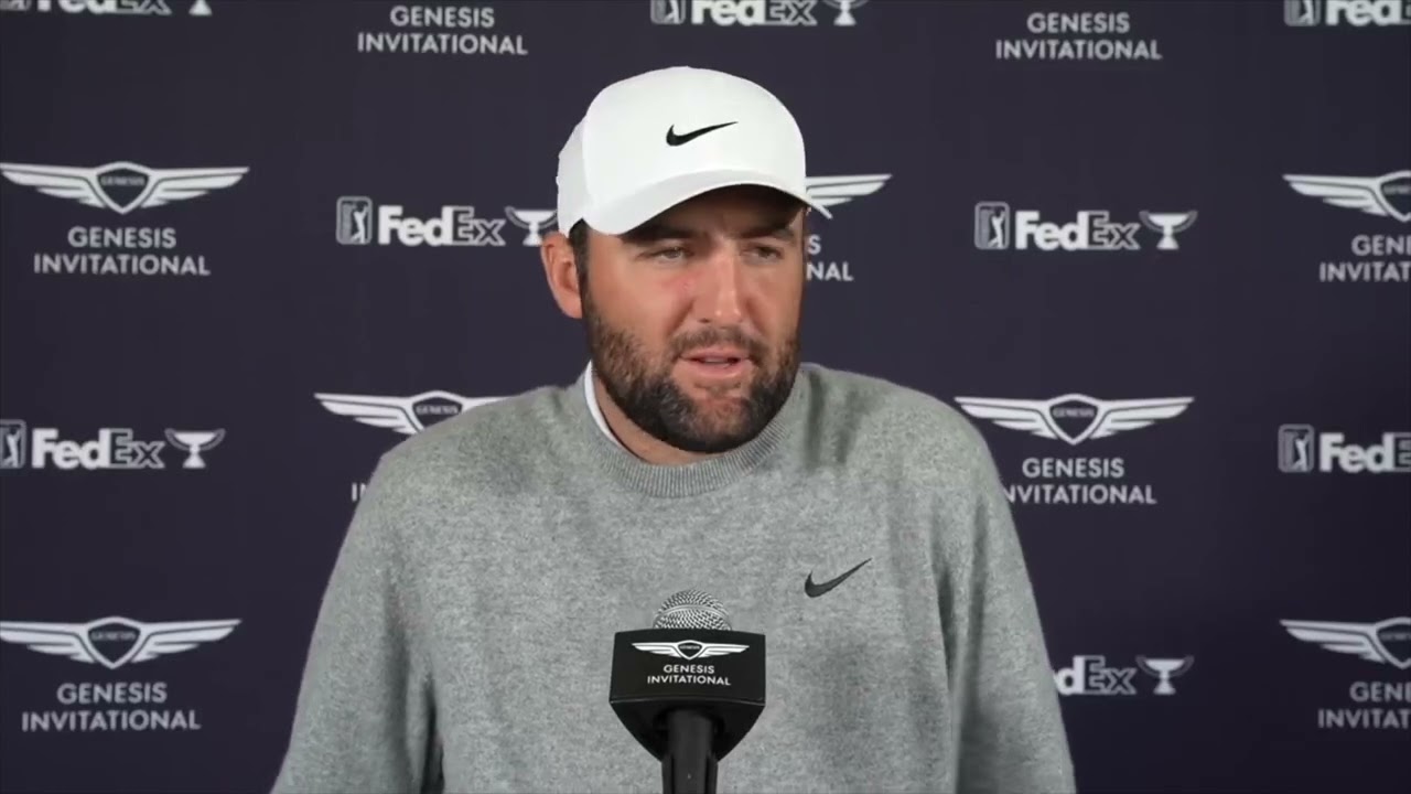 Scheffler uses irony to explain his bad day from the tee at Torrey Pines