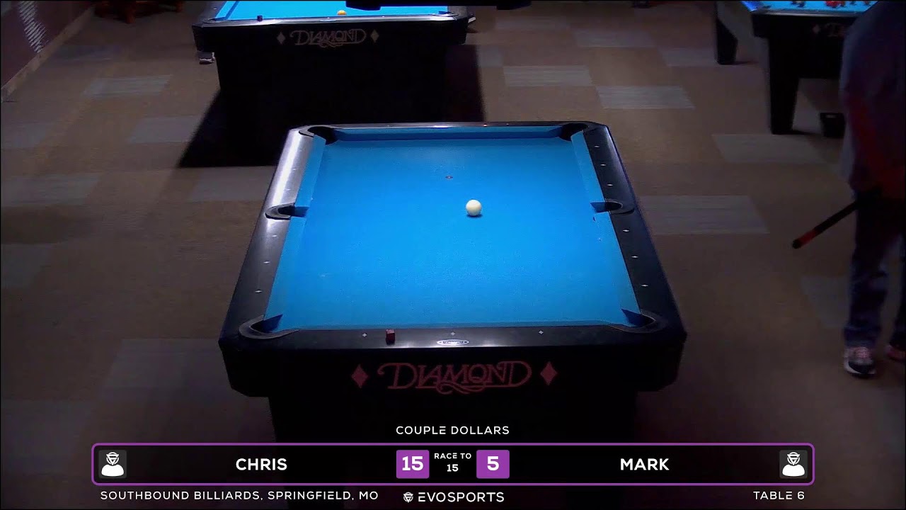 CHRIS vs MARK - SOUTHBOUND BILLIARDS - TABLE 6 | EvoSports