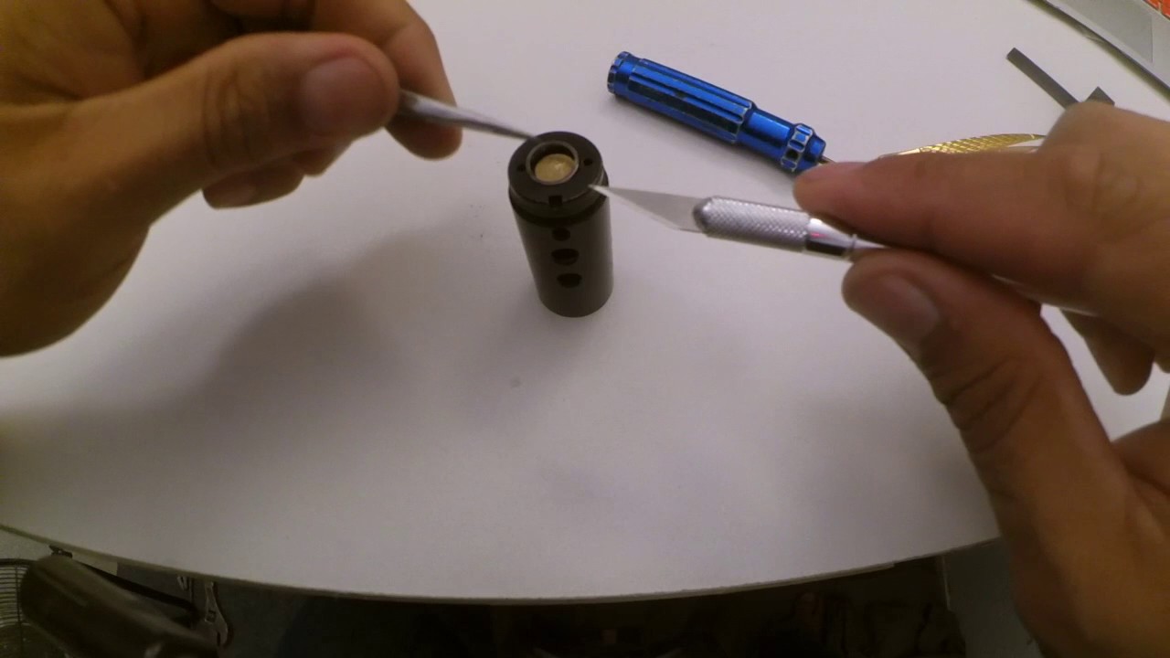 Valve disassembly for Tippmann M4 carbine