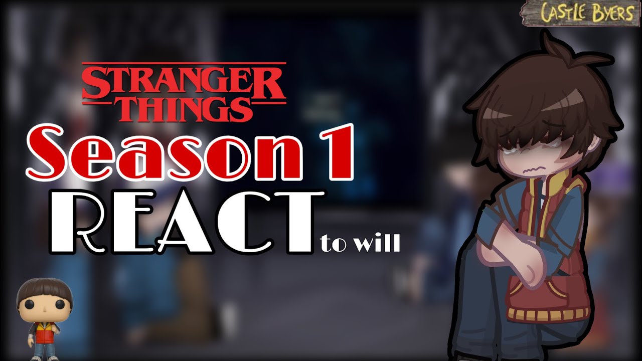 🔦Stranger Things Season 1 React to Will 🧭| 🔥 ANGST |🩸STRANGER THINGS🩸 | GACHA 🎞️