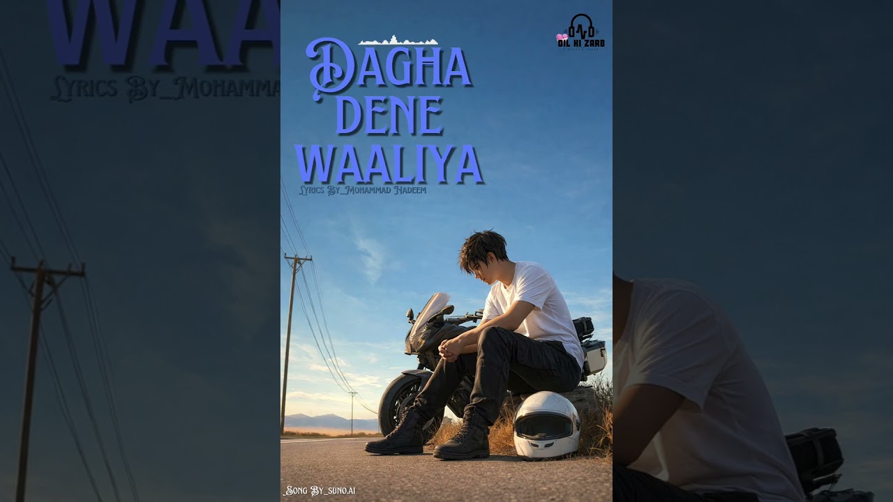 Dagha Dene Waaliya 💔 | Dilkizarb | Heartbreaking Sad Rap Original Audio | Emotional Hindi Rap Song |