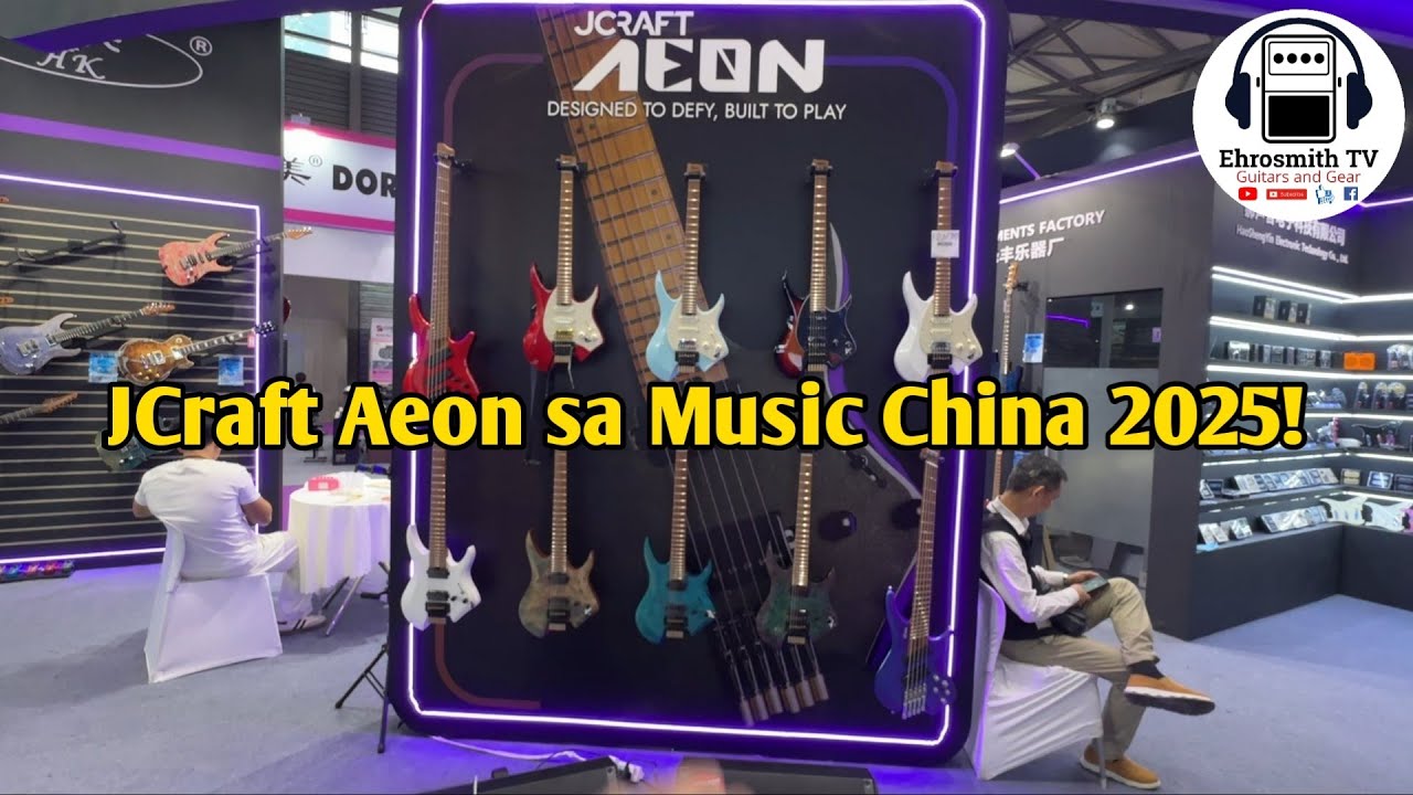 JCraft Aeon New Models! Music China 2025 Expo