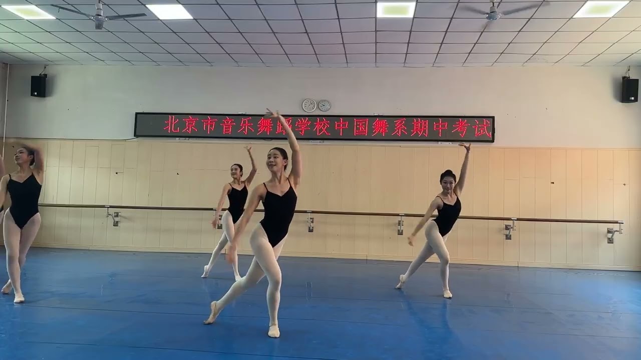 students are taking a dance class 4942