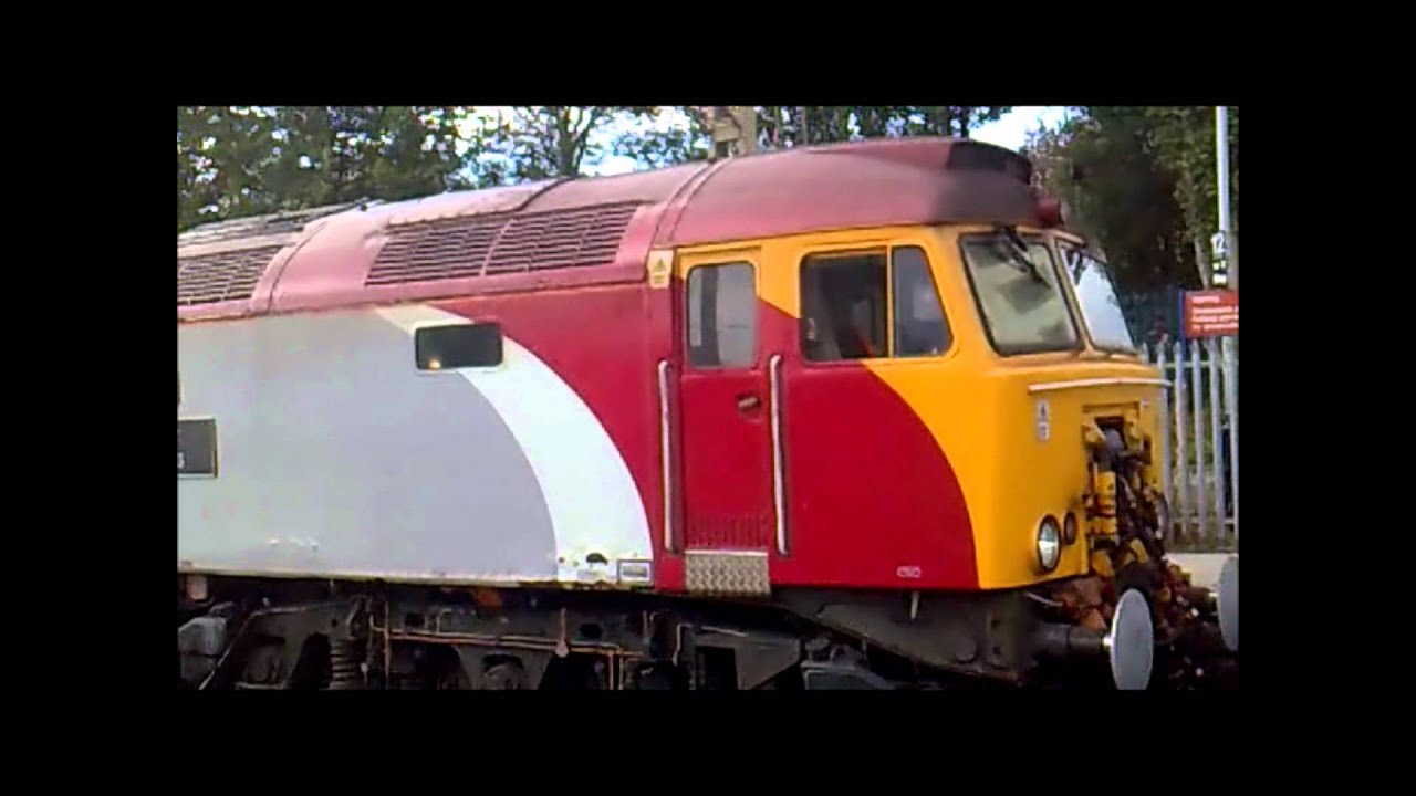 28 August 2011 Watford Junction Class 57 Thunderbird Action