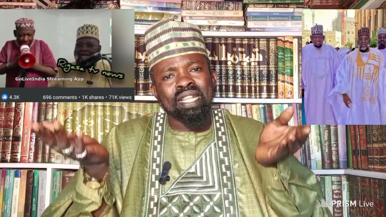 Martanin  Mai Barota ga Shugaban Izala Kan Muhadarar Malam Munir Adam koza A garin Makkah