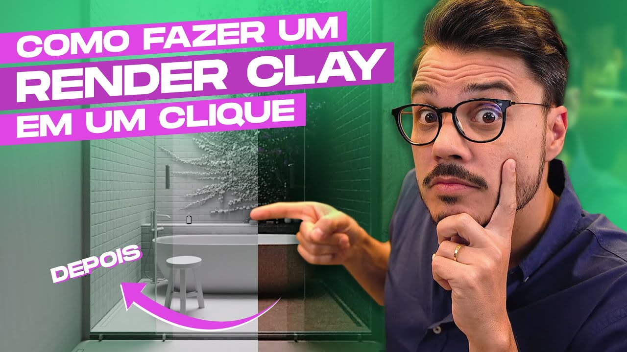 COMO FAZER CLAY RENDER NO CORONA RENDERER | RENDER OVERRIDES E TOON