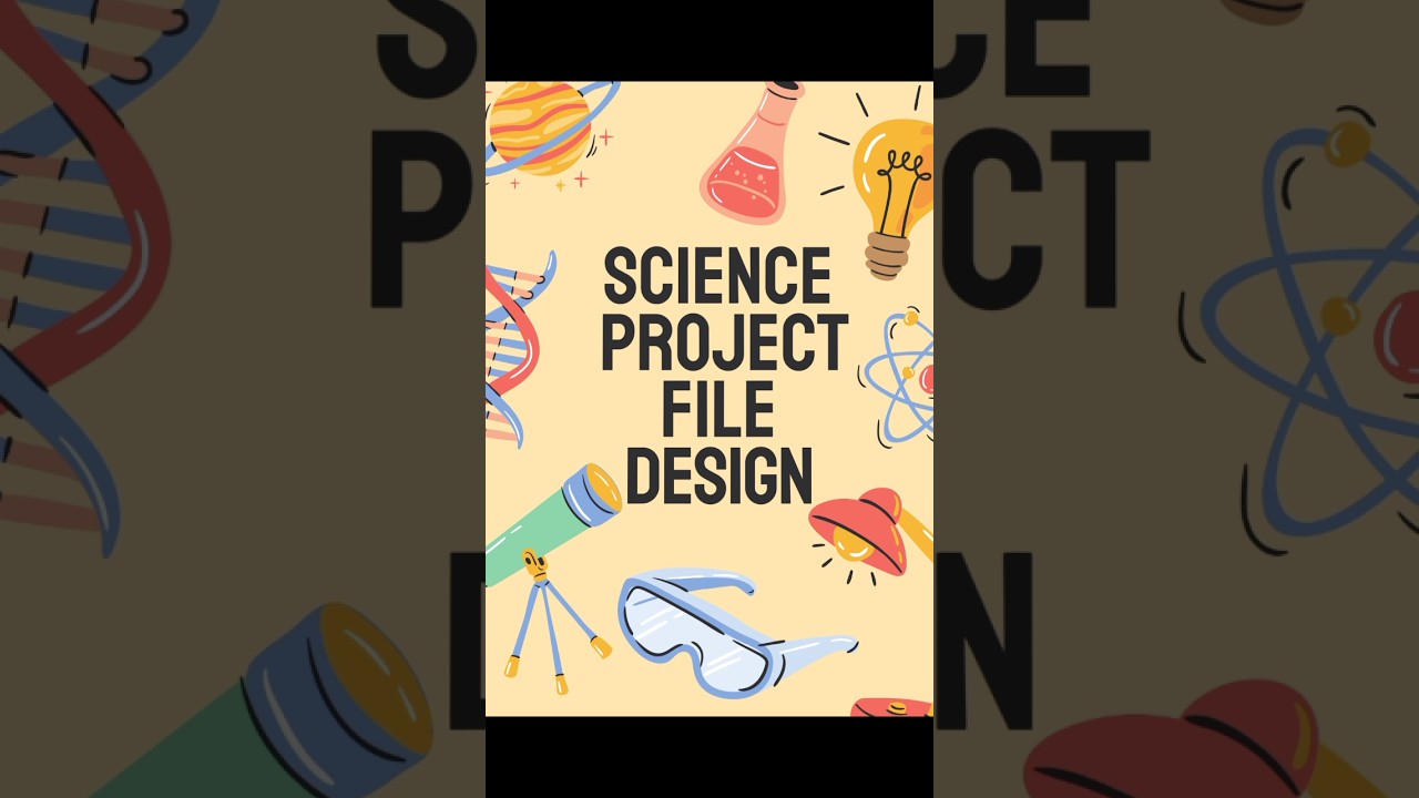 science project file design 