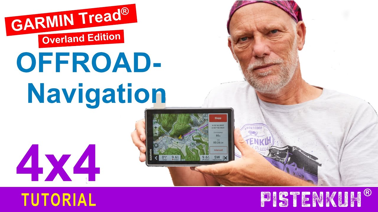 Offroad-Navigation mit dem GARMIN Tread Overland