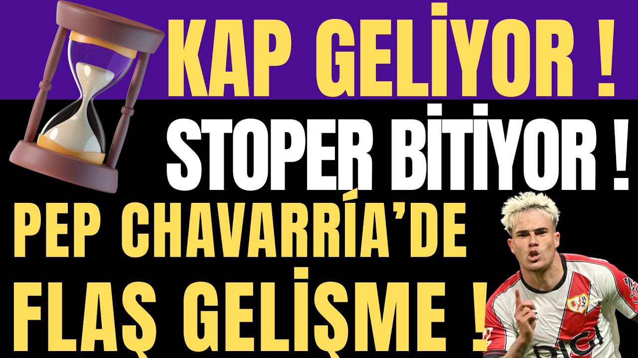 KAP GELİYOR ! STOPER BİTİYOR ! PEP CHAVARRİA'DE FLAŞ GELİŞME ! #trabzonspor 
