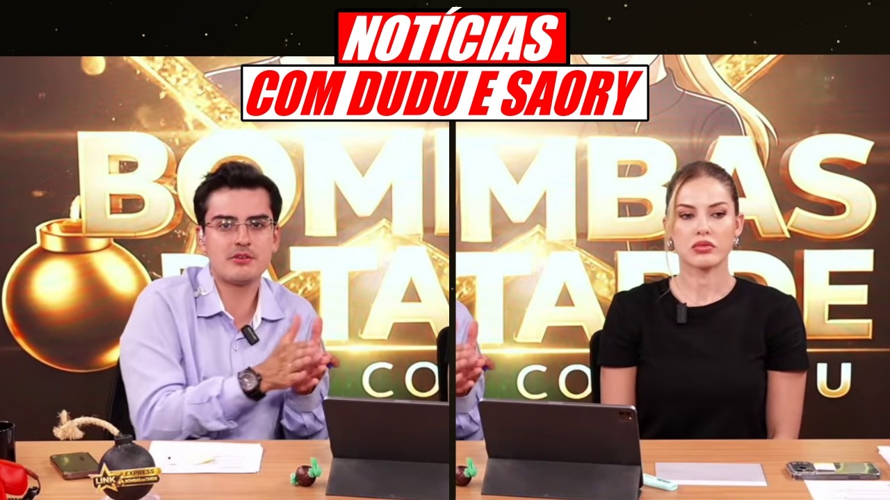NOT&Iacute;CIAS DO DIA: Com Dudu Camargo e Saory !