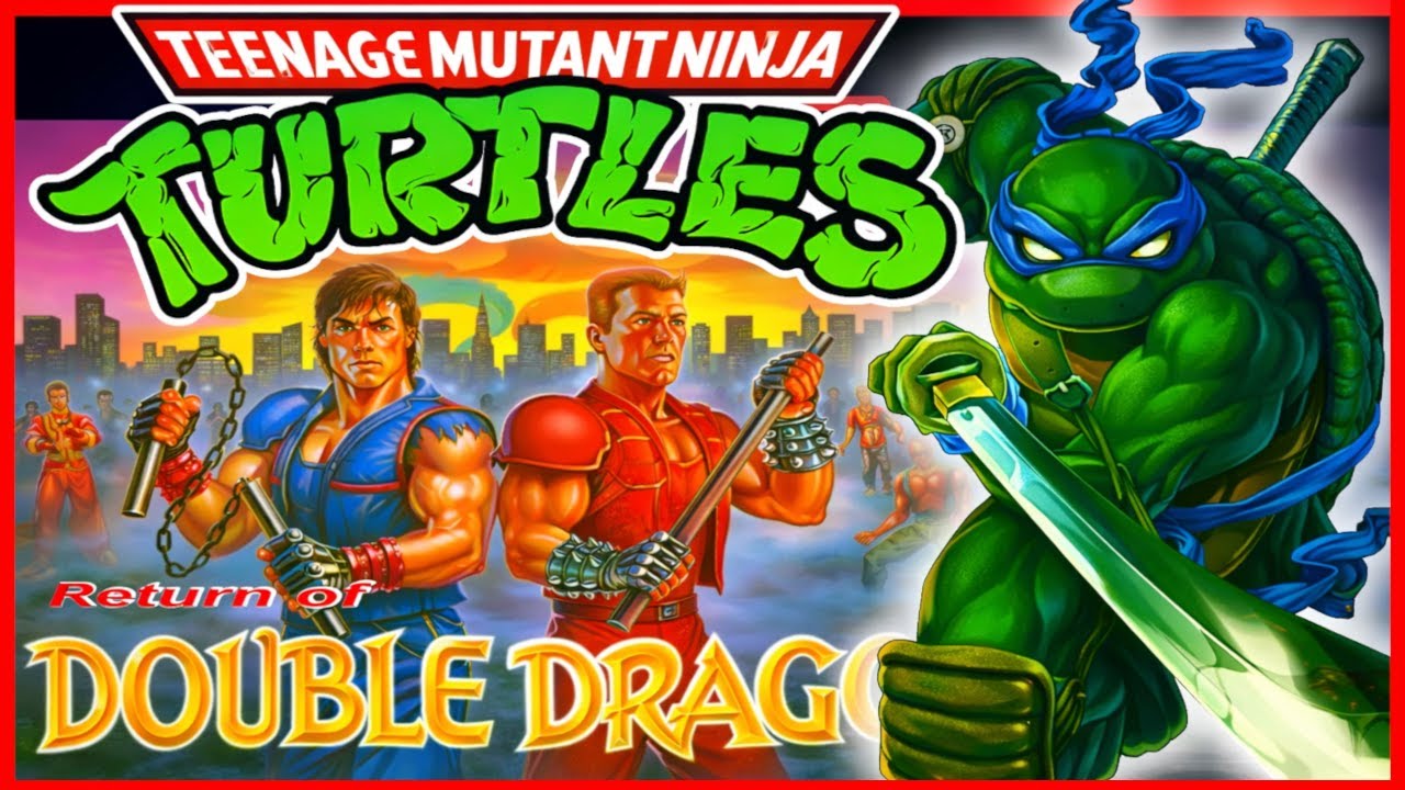 TMNT: Return of Double Dragon: Vol.1 Bootleg 4Players Co-Op + Download OpenBOR Cheatrun [045]
