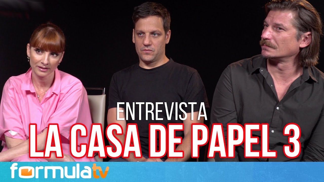 La Casa de Papel 3: Najwa Nimri, Rodrigo de la Serna y Luka Peros presentan a sus personajes