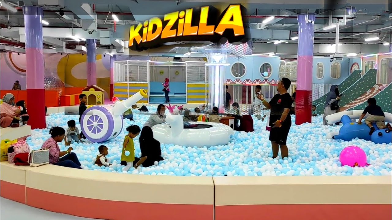 Bermain seru di Kidzilla Mal SKA Pekanbaru