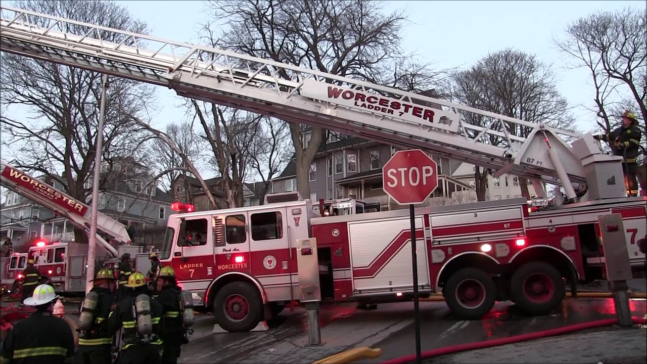 Worcester Ma 3 Alarm Fire February 24 2020