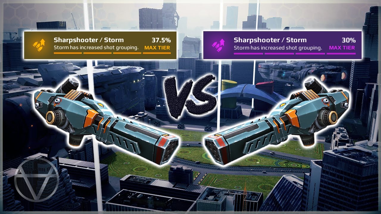 [WR] 🔥 T3 VS T4 Sharpshooter Storm - Mk2 Comparison | War Robots