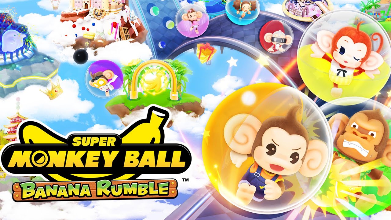 Super Monkey Ball: Banana Rumble Full Gameplay Walkthrough (Longplay)
