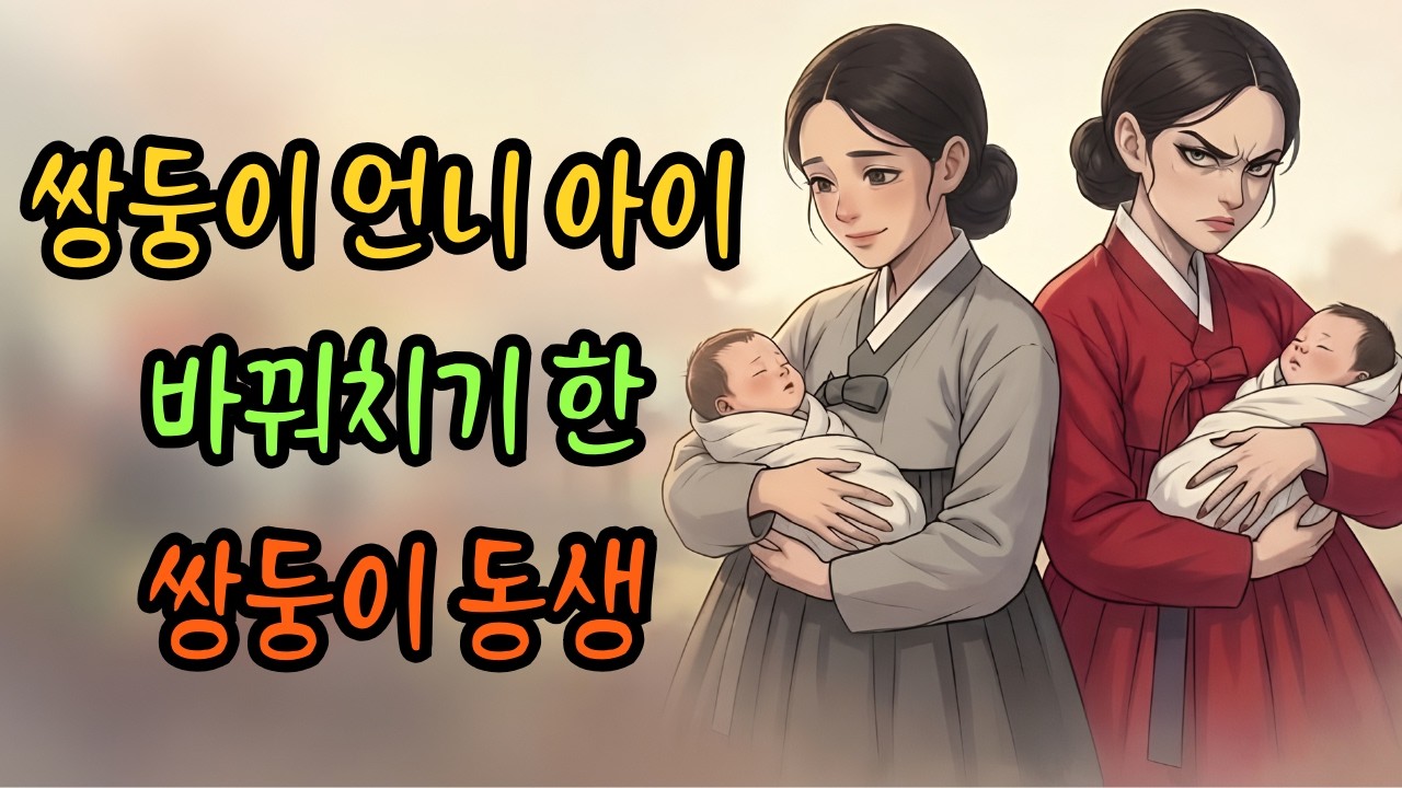 쌍둥이 언니의 아기를 가로채고 부귀영화를 누린 동생, 20년 뒤 비참한 최후  | 옛날이야기 | 야담 | 오디오북 | 수면동화 | 민담 | 오디오북